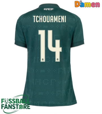 Real Madrid Aurelien Tchouameni #14 Replik Auswärtstrikot Damen 2026-27 Kurzarm